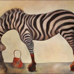 SLIGHTLY PINK ZEBRA
