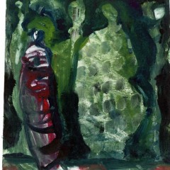 3 GREEN FIGURES